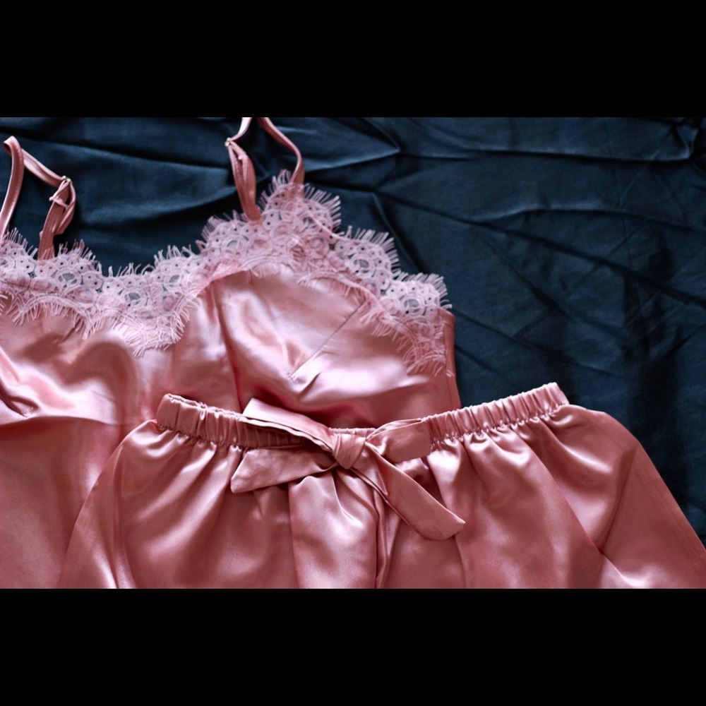 Satin and Lace Pajama